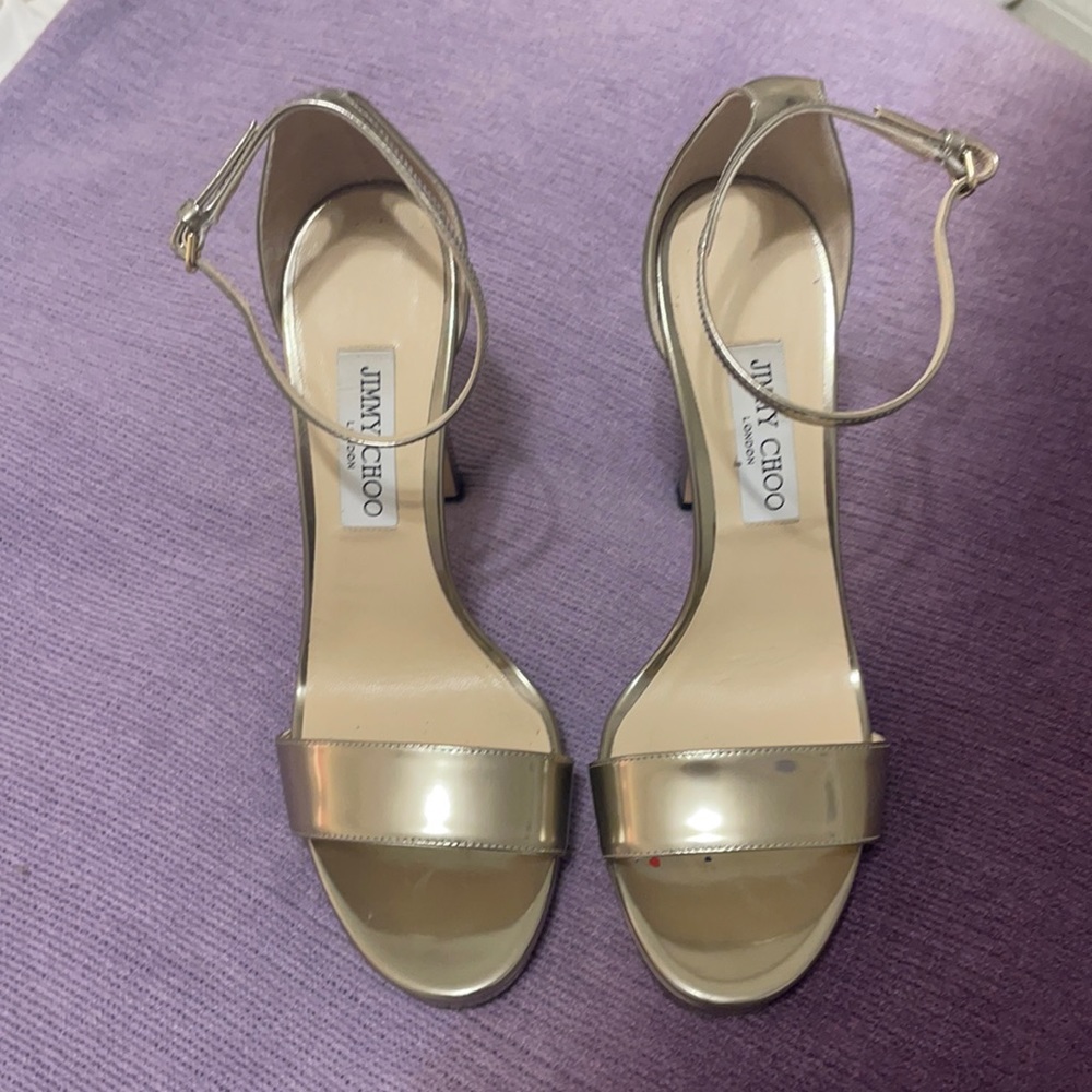 Jimmy Choo- worn for Miss Florida USA Pageant